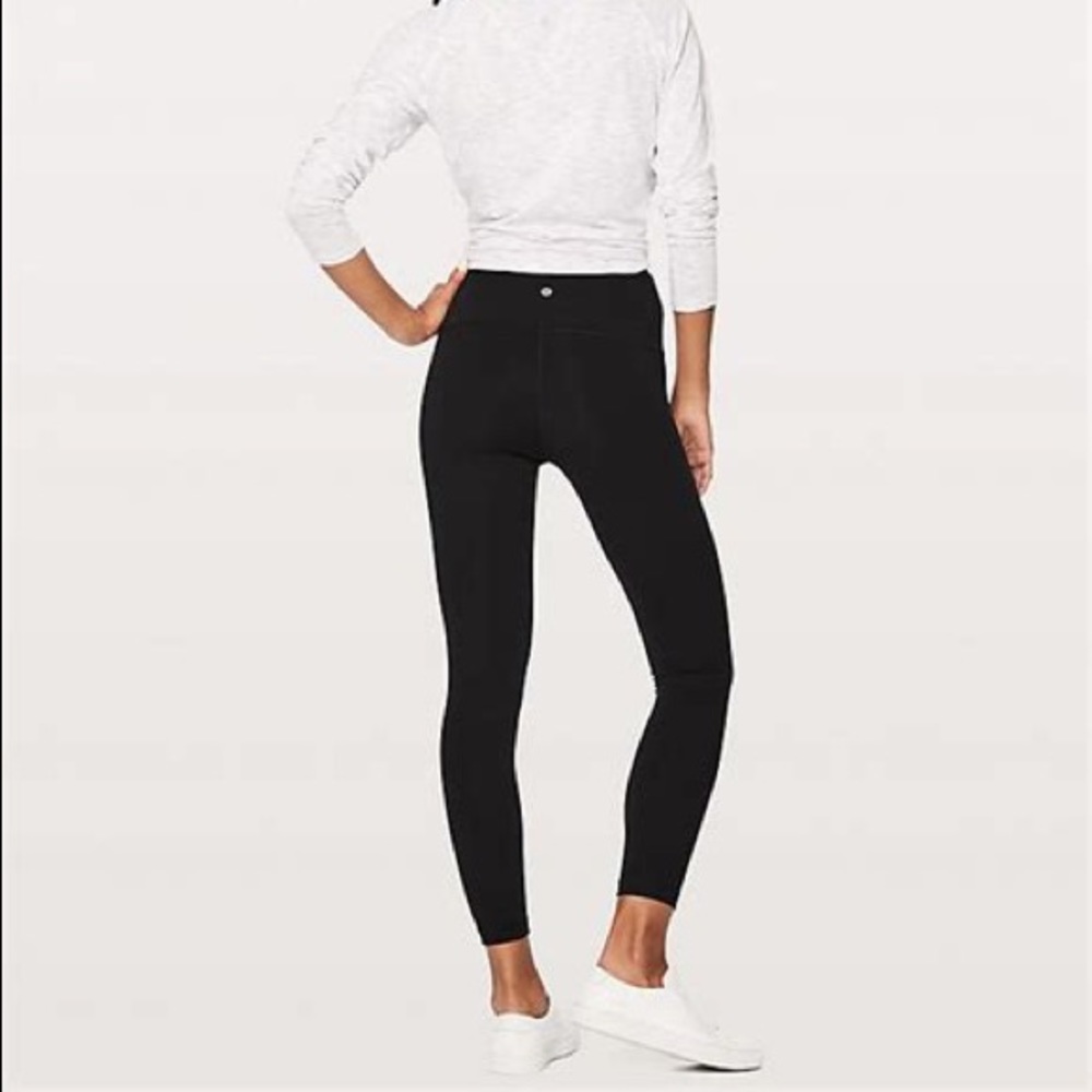 Lululemon black align 7/8